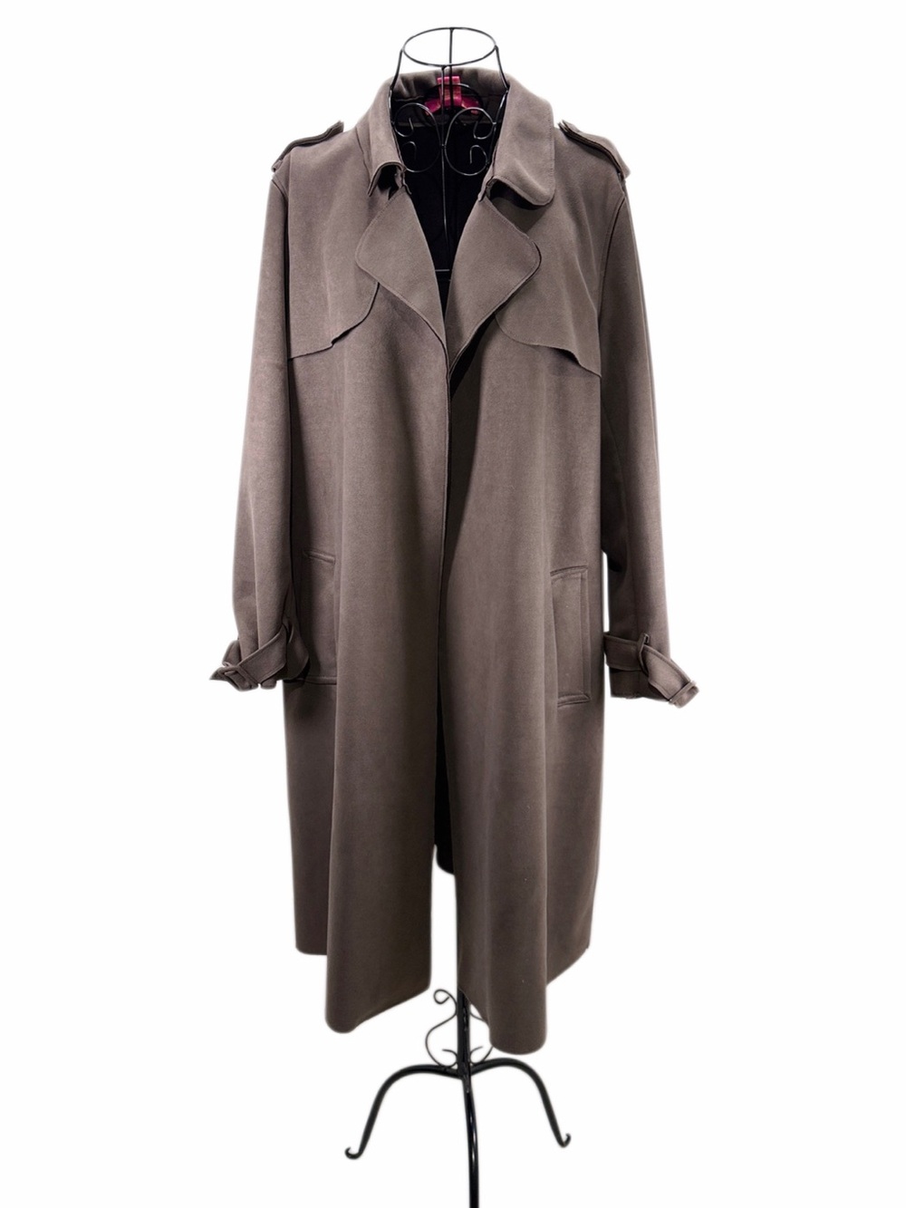 Catherine Malandrino Taupe Trench Coat